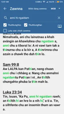 Mizo Go Bible android App screenshot 4