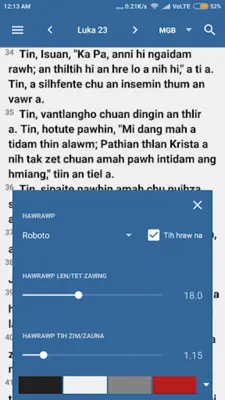 Mizo Go Bible android App screenshot 5