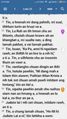 Mizo Go Bible android App screenshot 6