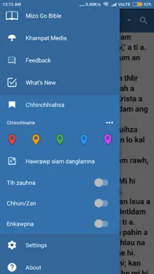 Mizo Go Bible android App screenshot 7